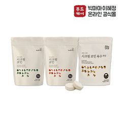 빅마마이혜정의 시크릿코인 총 11팩(편안한맛 6팩+개운한맛 3팩+구수한맛 2팩 / 220알)