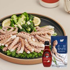 김나운 손질 통낙지 280g x 5팩 (1팩당 5미)+매콤 낙지볶음 소스 1통