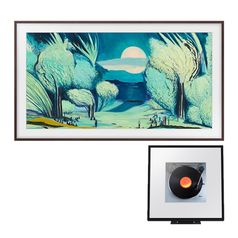 삼성 더프레임 TV KQ55LSF03-BWM 138cm 플랫브라운 뮤직프레임세트