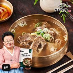 정성곳간 뼈없는 갈비탕 8팩5%쿠폰+구매 후 3천원 적립