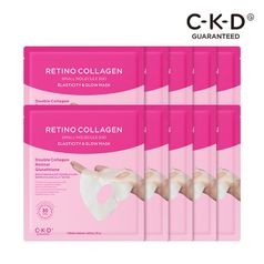 CKD 레티노콜라겐 저분자 300 탄력광채 마스크 10매