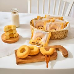 맘스케이크 순수 우리밀도넛 18개