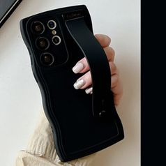 갤럭시 S22 S23 핑거스트랩 케이스 갤럭시플러스 갤럭시울트라 TPU젤리 범퍼케이스