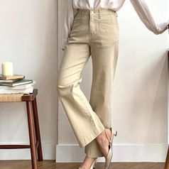 (MIZ)1489카치온밴딩일자팬츠 여름 여성