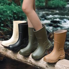 바이시유 레이첼 신상 여성 여자 여성장화 방수 장마철 레인부츠 장화