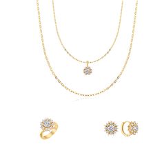 생줄랑 18K 8캐럿 주얼리 풀세트