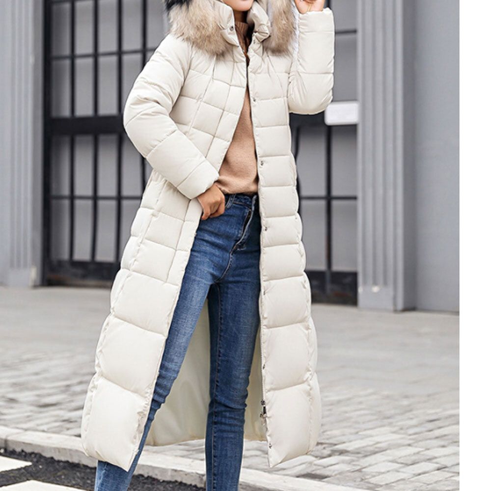 데일리 여성 겨울 필수 따뜻한 캐주얼 롱 패딩 자켓 [WD635D1]