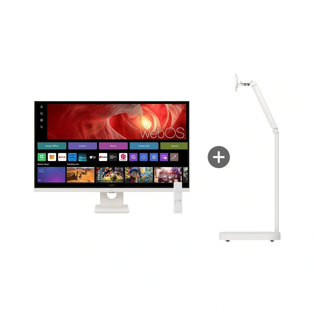 LG전자 LG 스마트모니터 스윙 32U721SAW+STA32F 배송무료