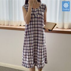 디어온미 냉감 캐릭터 민소매 원피스 파자마구매 후 3천원 적립