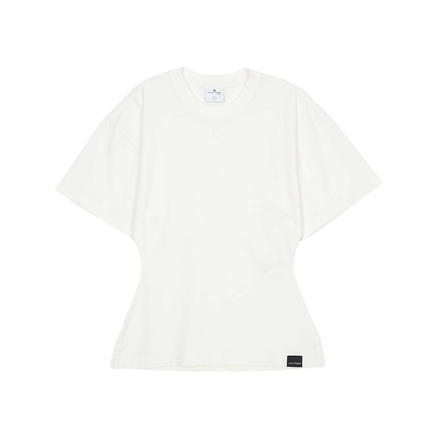 꾸레쥬 여성 반팔티셔츠 125JTS168JS0107 HERITAGE WHITE