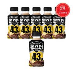 근육이 마시는 단백질 음료 테이크핏 몬스터 43g 초코바나나 350ml X 6입