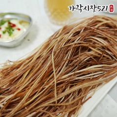 가락시장521 껍질째 부드러운 오징어 실채 500g