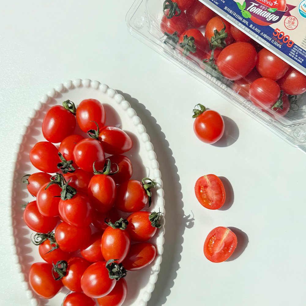 스테비아 방울토마토 토망고 500g*4팩 (총 2kg)2건 이상 구매 시 2천원 적립