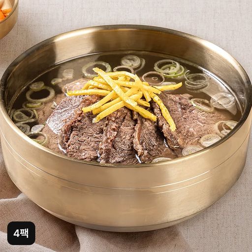 소노정 가마솥 한우 나주곰탕 400gX4팩구매 후 3천원 적립