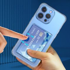 아이폰 카드 케이스 투명 아이폰 13 14 Promax E721-O