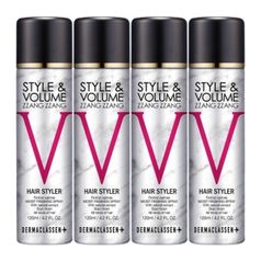 더마클라센 볼륨짱짱 흑채 스프레이 120mlx4개