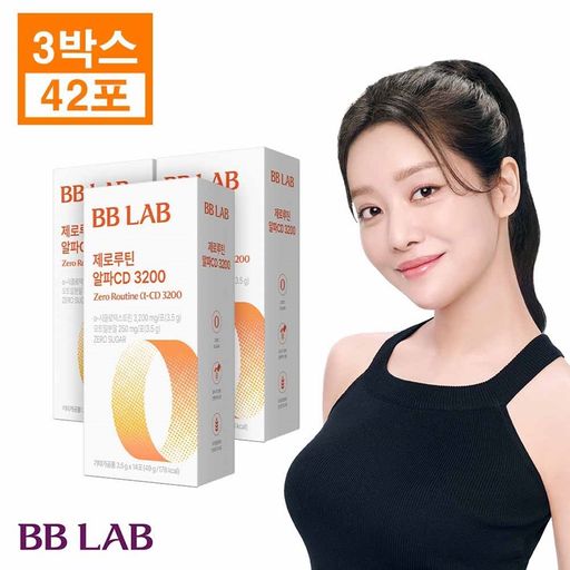 뉴트리원 비비랩 제로루틴 알파CD 알파시클로덱스트린 3200 3박스5%쿠폰+구매 후 3천원 적립