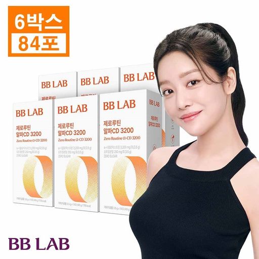 뉴트리원 비비랩 제로루틴 알파CD 알파시클로덱스트린 3200 6박스5%쿠폰+구매 후 3천원 적립