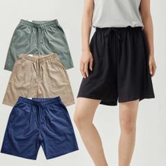 2장세트 마마로 여성 빅사이즈 밴딩 여름 인견 5부 아이스 반바지