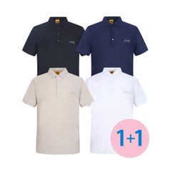 지프 스피릿 쿨링 남성 폴로 반팔 카라티셔츠 2종세트