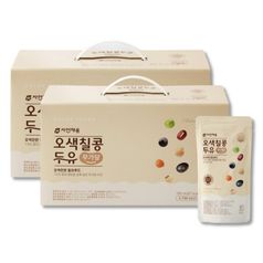 자연채움 오색칠콩두유 무가당 185ml 40팩