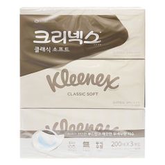 크리넥스 클래식 소프트 200매 x 3개입