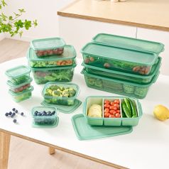 이지앤프리 튼튼이 웨이브킵 소분세트 9종 19p 냉동실정리용기