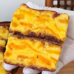 명가삼대떡집 단호박이 통째로 들어간 단호박 시루떡