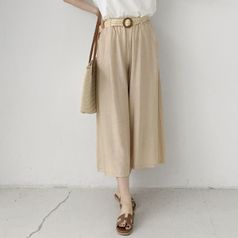 (PT)도도벨트통바지 여름 여성 밴딩팬츠