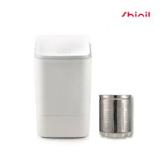 신일 전자식 탈수기 소형 3.5kg 스테인리스 탈수조 SDM-G3500/NSM