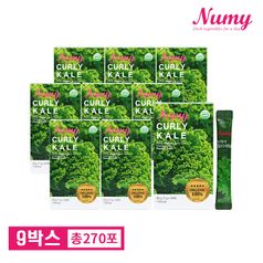 누마이 컬리케일 9박스(총 270포)+슬림보틀 1개5%쿠폰+구매 후 2천원 적립