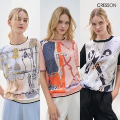 크레송 에끌라 블라우스 3종 5%쿠폰+구매 후 2천원 적립