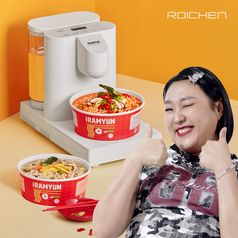 로이첸 가정용 라면조리기 아이라면 즉석 한강라면 자동 멀티포트