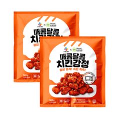 CJ프레시웨이 X프랭크버거_매콤달콤치킨강정500g x 2개