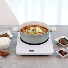 키친아트 인덕션/1구/전기레인지 KI-P2222W/NK