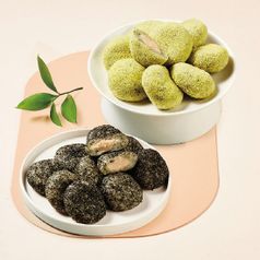 (단)고수록 두텁떡 40g*24개(A.생모시 B.고소한 검정깨 택1)