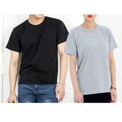 남자 반팔 면티셔츠 빅사이즈 라운드티 여름옷 얇은옷
