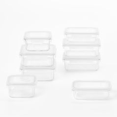 글라스락 클래식 화이트 8조 세트