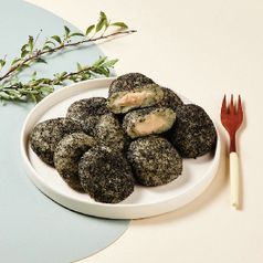 고수록 고소한 검정깨 두텁떡 400g x 4봉