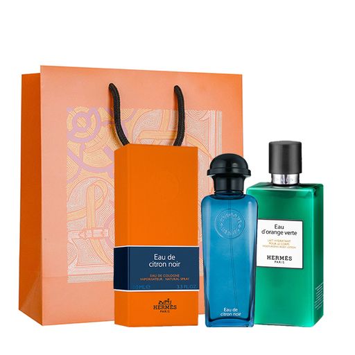 에르메스 오드시트론 느와 오드코롱 100ml+에르메스 오도렌지 베르테 모이스처라이징 바디로션 200ml+쇼핑백5%쿠폰+구매 후 5% 적립