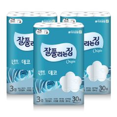 잘풀리는집 데코 30m 30롤 3팩