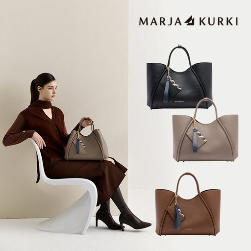 마리아꾸르끼 토고 토트백+카드지갑+참장식5%쿠폰+구매 후 3천원 적립