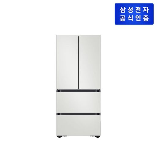 삼성 Bespoke AI 김치플러스 RK70F42M2A 420L 코타화이트 키친핏 Max 4도어5%쿠폰+구매 후 3천원 적립