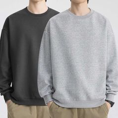 제이케이sp 국산 간절기 겨울 남자 여자 빅사이즈 기모 맨투맨 무지 긴팔티셔츠