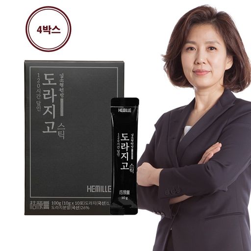 김소형원방 120시간달인 도라지고스틱 4박스(총 40포)5%쿠폰+구매 후 3천원 적립