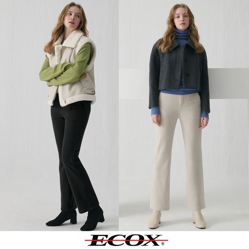 에콕스 여성 플리스 팬츠 2종 5%쿠폰+구매 후 3천원 적립