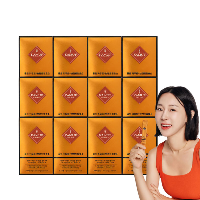 골드카무트®브랜드밀효소 12박스5%쿠폰+구매 후 3천원 적립 2