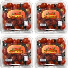 망고향 스테비아 대추방울토마토 레드 스윗마토 2kg (500g x 4팩)