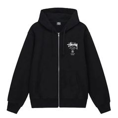 스투시 월드투어 후드 집업