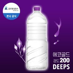 Deeps 해양심층수 딥스 에코골드 2L 6병
